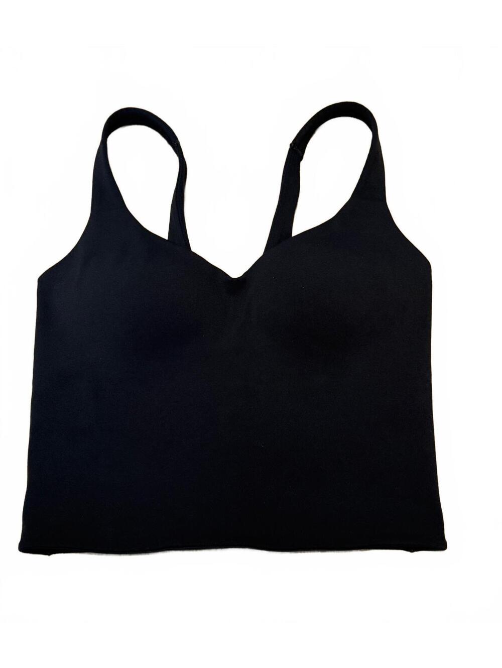 Nike Alate Dri-FIT Sports Bra Tank-Top Black Lilac | Size XS